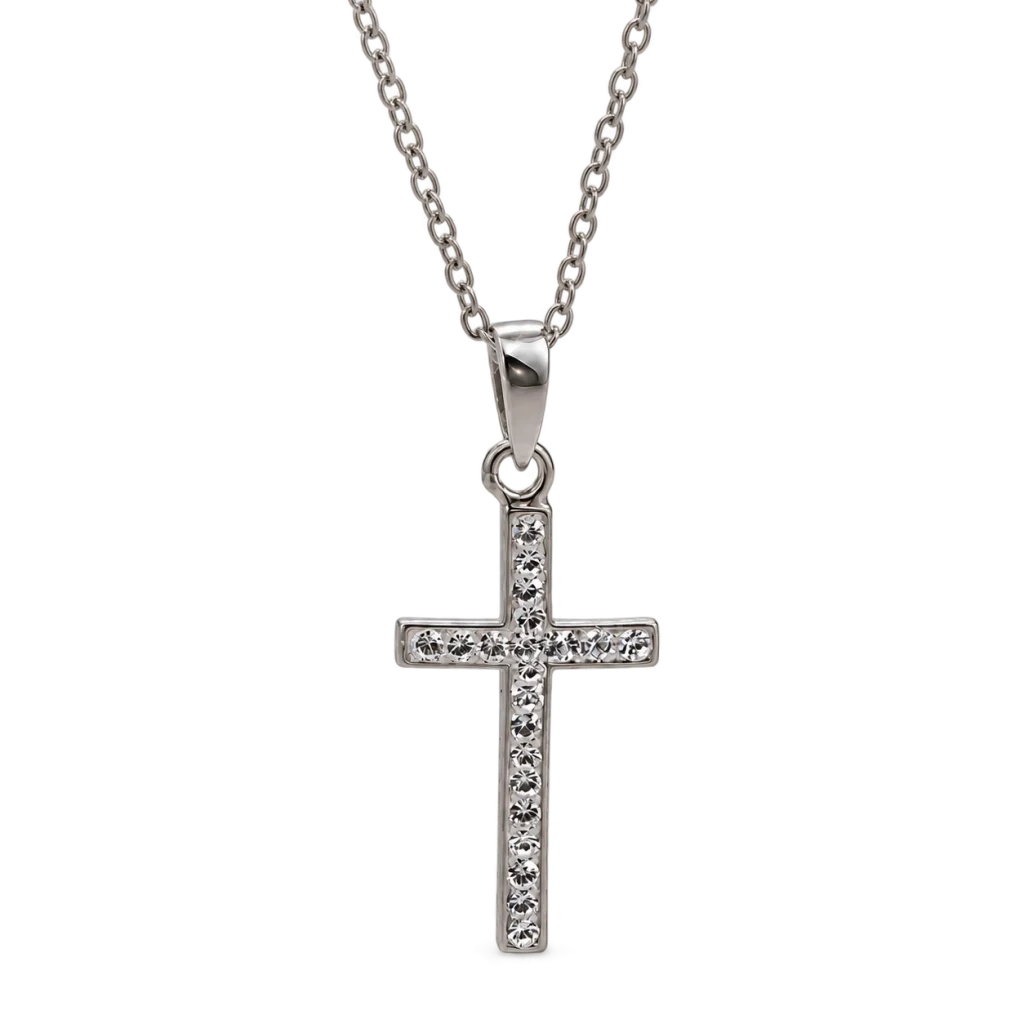 Křížek – náhrdelník s krystaly Swarovski